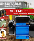 Heavy Duty Electric Oil Transfer Pump 110V Generating 18 Gpm Lightning Fast Flow And A Rock Solid 49 Ft Lift for Diesel and Biodiesel