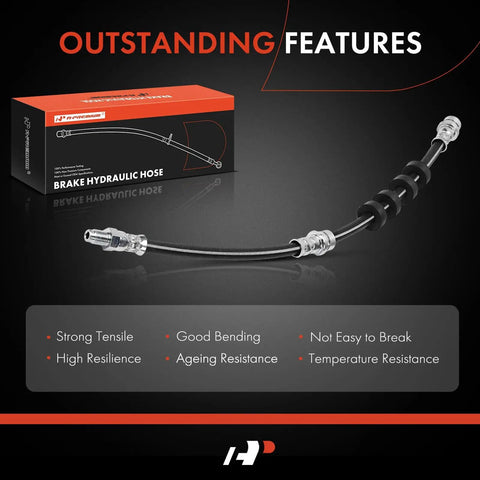 Front Brake Hydraulic Hose For Ford Escape 2008 To 2012, Mazda Tribute 2008 To 2011, Mercury Mariner 2008 To 2011, product features