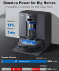 Omnicyclone Robot Vacuum And Mop With 22,000 Pa Blast Suction FocusJet 46,000 Pa Spray in charging station, 3D AI Navigation