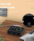 2 Channel USB Audio Interface For Recording Streaming And Podcasting With XLR Mic Preamps And 48V Phantom Power on desk