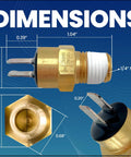 Replacement 140F AGS Gas Shutoff Switch For Pool And Spa Heaters Must Have Essential Safety Upgrade To Prevent Overheating