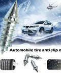 Heavy Duty Tire Studs 6Mm X 27Mm Steel Snow Spikes 100 Pack, showing individual durable tire stud for enhanced grip.