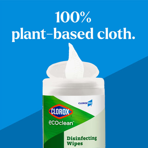 EcoClean Disinfecting Wipes Multipurpose Plant Based Formula That Kills 99.9 Percent Of Germs In Minutes, 75 count pack