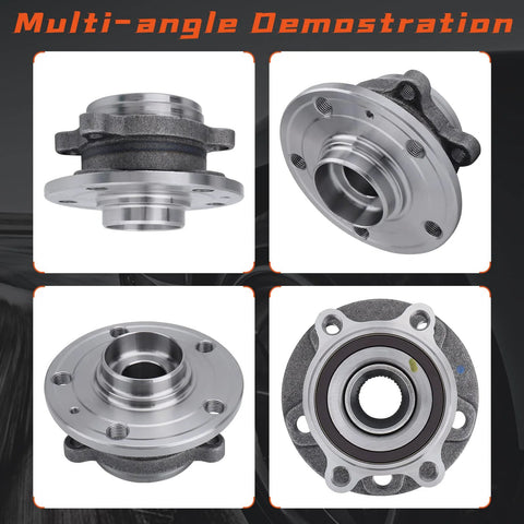 Front Wheel Hub And Bearing Assembly For Audi A3 Quattro And TT Quattro, VW Golf Jetta Passat Beetle Tiguan GTI And More