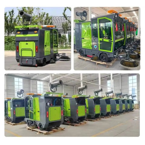 Heavy Duty Floor Sweeper Machine For Industrial Spaces And Outdoor Roads Features Robust Build Great For Cleaning Warehouses Factories And Large Pavement Areas Reliable Performance For Daily Heavy Use Durable Design Handles Tough Debris With Ease Perfect