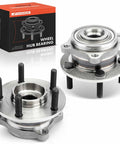 2 Pack Front Wheel Bearing And Hub Assembly 5 Lug For Hyundai Santa Fe 2007 2020 Santa Fe Sport 2013 2018 Santa Fe XL 2013 2019 Veracruz 2007 2012 And Kia Sorento 2011 2015 Replacement Durable displayed with packaging