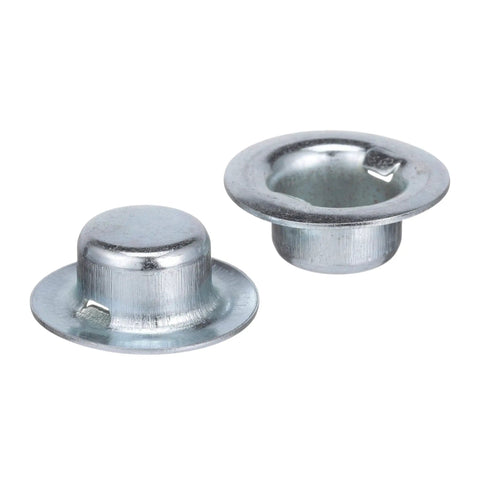 Five Eighth Inch Roller Shaft Pal Nuts Made From Zinc Plated Steel Set Of Eight For Boat Trailer Roller Shafts Keeps Shafts Locked In Tight During Loading And Unloading