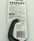 Light Duty 10 Inch Mini Hacksaw With One Handed Grip And Thumb Rest Ergonomic Handle package with barcode visible.