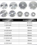 Bearing Press Kit 43 Piece Race And Seal Driver Set with SAE and metric adapter sizes displayed