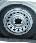 Spare Tire Bolt Hold Down Clamp For Secure Wheel Retention, Grab-And-Go Install, Heavy Duty Tire Mount Fastener in trunk
