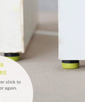 Door Painting Stand Kit For Easy Spray Jobs Holds Up To Eight Doors Time Saving Setup with protective floor spacers