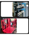 Heavy Duty Lift Platform Vertical Hydraulic Freight Elevator With Sturdy Steel Guide Rails for warehouse lifting controls and platform.