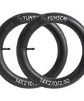 Two Pack 14 Inch Bike Tubes Heavy Duty 14x2.10 To 14x2.50 AV32mm Schrader Valve 52/64-254 Durable Inner Tubes