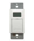 Heavy Duty 7 Day Programmable Timer For Lights And Equipment 120 To 277 VAC 20A White Finish Plug And Play Setup Easy Weekly Scheduling