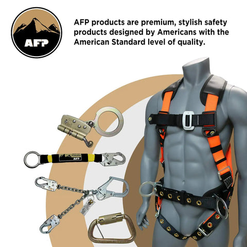 Rock Solid Full Body Fall Protection Safety Harness With Dorsal D Ring And Quick Buckle Legs In High Visibility Green For Construction Roofing Scaffolding Jobsite Gear Built For Daily Grind Osha Ansi Certified Comfort Fit