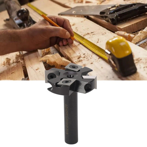 Beefy Slab Flattening Router Bit With One And Three Quarters Inch Diameter Heavy Duty Planer Bit Indexable Blade for CNC Machines