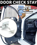 Citroen C8 Front Door Check Strap Durable Door Limiter With Heavy Duty Wear Resistant Metal shown installed in front door