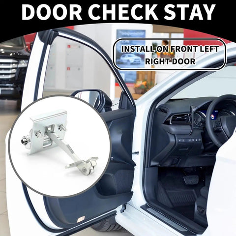 Citroen C8 Front Door Check Strap Durable Door Limiter With Heavy Duty Wear Resistant Metal shown installed in front door