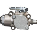 Frame Mounted Fuel Pump Including Gaskets Heavy Duty Mechanical Replacement Assembly with silver finish and connection ports.