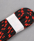 3.3 Yard Synthetic Silk Sageo Wrapping Cord For Katana Scabbard DIY Maintenance black and red coil close-up