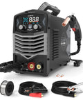 MIG Welder 140A 110V 3 In 1 Flux Core Stick And Lift TIG Gasless Inverter with IGBT Digital Display