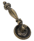 Vintage Zinc Alloy Cabinet Pull Handle Antique Style Single Hole Round Metal Drawer Pull For Kitchen Cupboard Wardrobe