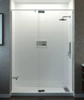 Shower Foot Rest Bar Wall Mount Brass Ledge Easy Leg Shaves Polished Chrome in modern bathroom shower enclosure.