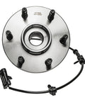 4WD 6 Lug Front Wheel Bearing Hubs For Chevy GMC Silverado Sierra Avalanche Suburban Yukon XL 1500 Tahoe Express Savana 2500 Cadillac Escalade EXT Direct Fit Wheel Bearing And Hubs top view