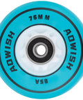 Led Light Up 76mm 85A Ripsurf Wheels With ABEC 9 Bearings For RipStik DLX Caster Board And Deluxe Junior Skateboard Glow In The Dark