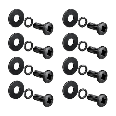 Top Shelf Universal Vesa Mount Screw Kit Zero Drama With Heavy Duty M4 X 10mm Bolts and washers for TV wall brackets.