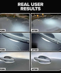 Gray And Silver Scratch Remover Kit For Cars Easy Fix For Deep Scratches And Swirls With Buffer Pad Rubbing Compound Safe On All Paint Types 8.4 Fl Oz user results before and after images