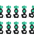 Adjustable Angled Sprayed Nozzle Set For Crop Irrigation, 10 Pieces External Thread Leakproof Design, Anti Drip Sprayers