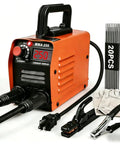 Portable 110V MMA Stick Welder With IGBT Inverter, Hot Start, Arc Force, Anti-Stick, Lightweight 250A Welding Machine For Home Projects, Includes 20 Electrodes