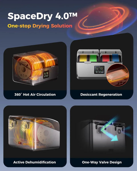 Top Tier 3D Printer Filament Dryer Box Keeps Your Spools Bone Dry And Print Ready For Crispy Clean Layers With Steady Heat Output And Snug Airtight Storage Build For Filament Rolls