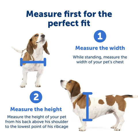 Measuring guide for Heavy Duty Wall Entry Dog Door With Telescoping Frame Built Damn Tough Rust Proof Plastic Construction.