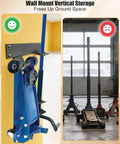 Heavy Duty Wall Mount Jack Stand Rack for Garage and Workshop Stainless Steel Floor Jack Holder with rust resistant build