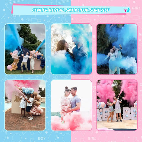 Hella Cool Gender Reveal Fire Extinguisher Two Pack With Corn Powder Smoke Goes Off At Your Baby Shower Wedding Or Birthday Party Guaranteed To Make A Huge Splash And Steal The Whole Show