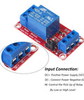 12 Pack 12V Relay Module 1 Channel Board With Optocoupler For High And Low Level Trigger Supports 250V 10A AC And 30V DC
