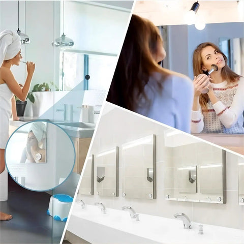 Top Shelf Stainless Steel Screw Cover Caps 16Mm Mirror Nails For Furniture And Home Decor Delivering Sleek Chrome Finish And Bulletproof Durability In 20 Piece Pack used in contemporary bathroom setup.