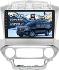 Front view of Chevy Suburban Tahoe Yukon 2015 2019 Wireless CarPlay Android Auto Dash Kit with 10.1 inch touch screen GPS