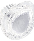 Close-up of Single Shower Handle Replacement Kit For 100710 Tub And Shower Valve Chrome Plated Knob Insert Easy Install.