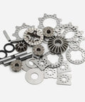 ARRMA Universal Differential Gear W218 Metal Upgrade For Kraton V5 1 By 8 BigRock Mojave EXB 1 By 7 RC Cars Gearset beefed up on white