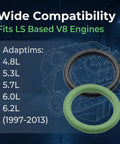 Heavy Pickup Tube O Ring Seal Kit 6 Pcs M29517 Replacement for GM LS Engines 4.8 5.3 5.7 6.0 6.2, featuring rubber seals.
