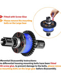 Beefy All In One Upgrade Kit For ARRMA Mini Kraton Featuring 38T 0.8 Mod Center Differential with screw glue instructions