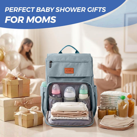 Spacious Diaper Bag Backpack for Busy Parents, Large-Capacity Baby Bag with Wide Opening, Easy Access, Waterproof and Durable Travel Organizer, Foldable Changing Pad Included, Perfect for On-The-Go Family Outings