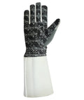 Dope Style Fencing Glove With Padded Amara Leather And Real Leather For Foil Epee And Saber Silicoated Palm Neoprene Back 350N Cuff