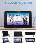 Must Have Weather Station Wireless Indoor Outdoor Digital Thermometer With Accurate Temperature And Humidity on table