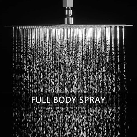 Shower System Brushed Nickel 10 Inch Rain Shower Head Ceiling Mount With Handheld Luxury High Pressure Two Function Shower Combo Set