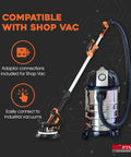 Electric Drywall Sander With Dust Collector Bag And Vacuum Attachment Pro Grade DIY Power Tool Compatible With Shop Vac