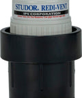Redi-Vent Air Admittance Valve With ABS Adapter For One And A Half Inch Or Two Inch Connection, Compact Vent Valve For A Single Fixture